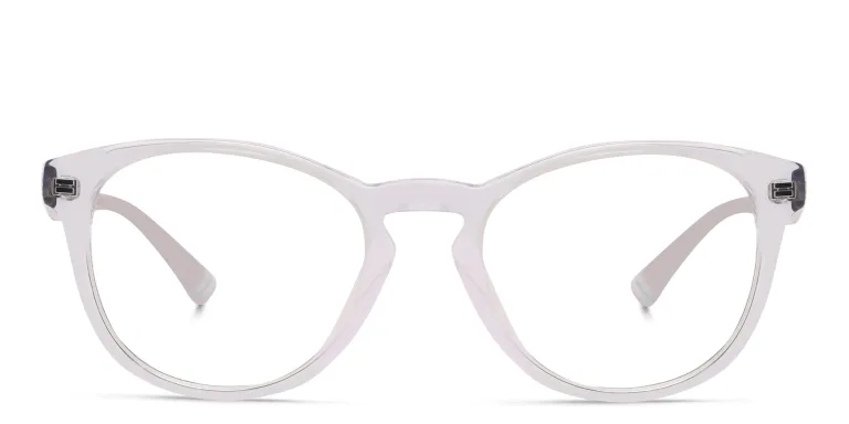تسوق نظارة طبية بإطار دائري EYE'M بلون Clear أونلاين.