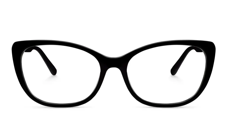 Shop EYE'M Kids Cat Eye Eyeglasses in Black online.