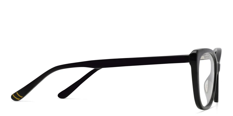 Shop EYE'M Kids Cat Eye Eyeglasses in Black online.