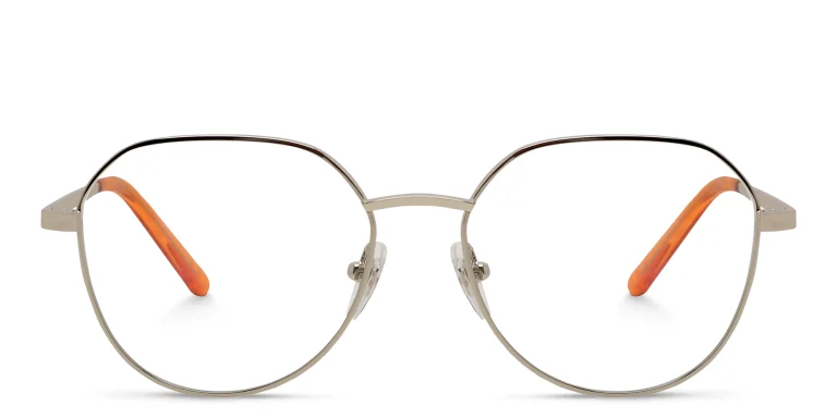 تسوق نظارات طبية بإطار غير منتظم للأطفال EYE'M بلون فضي أونلاين.