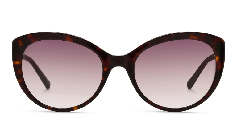 Shop EYE'M Cat Eye Sunglasses in Havana online.