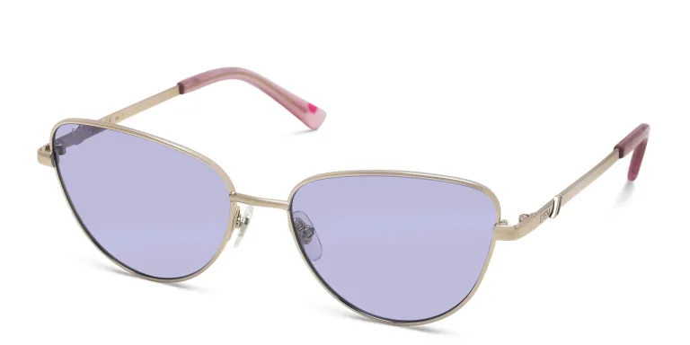 Shop EYE'M Cat Eye Sunglasses in Gold online.
