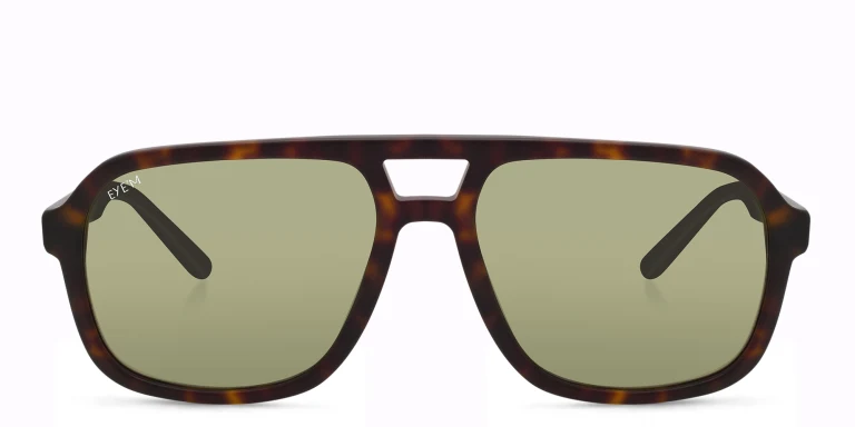 Shop EYE'M Kids Aviator Sunglasses in Havana online.