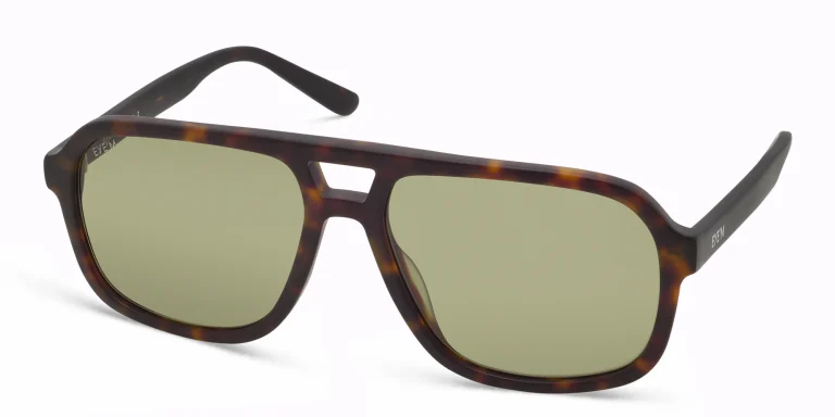 Shop EYE'M Kids Aviator Sunglasses in Havana online.