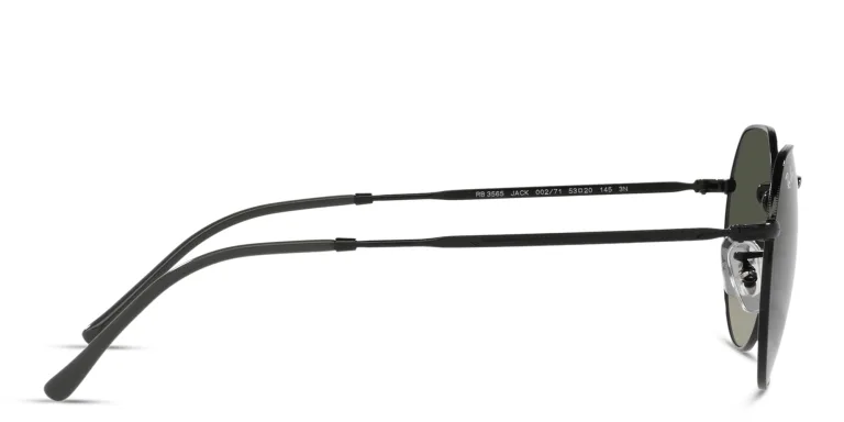 Shop Ray-Ban Jack Unisex Irregular Sunglasses in Black online.
