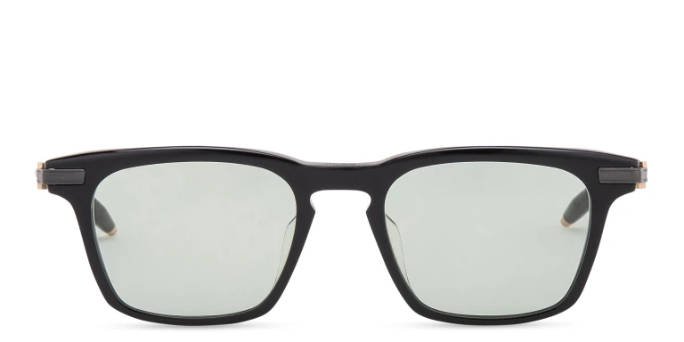 تسوق نظارات طبية مربّعة للجنسين آكوني بلون Black أونلاين.