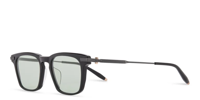 تسوق نظارات طبية مربّعة للجنسين آكوني بلون Black أونلاين.
