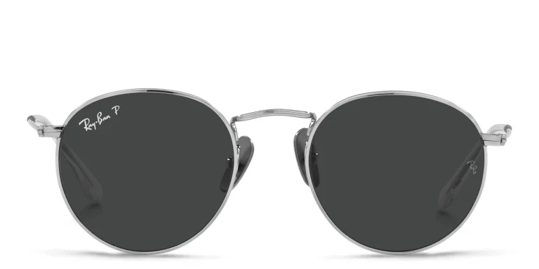 Shop Ray-Ban Unisex Panthos Sunglasses in Silver online.