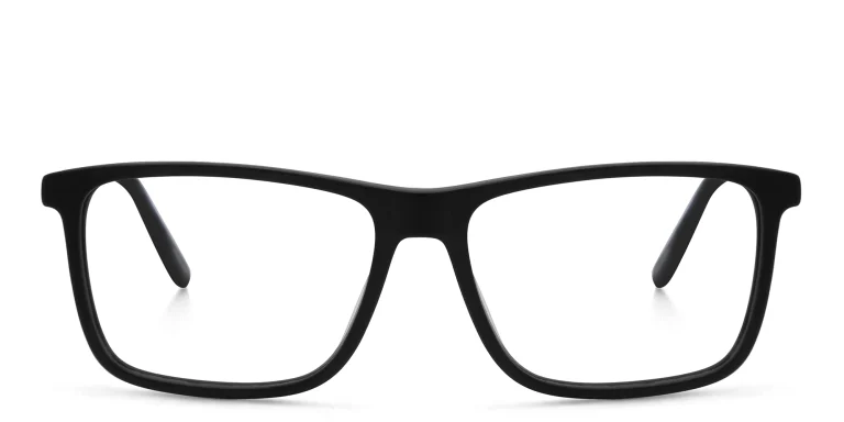 Shop EYE'M Kids Rectangle Eyeglasses in Black online.