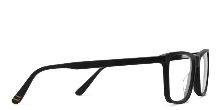 Shop EYE'M Kids Rectangle Eyeglasses in Black online.