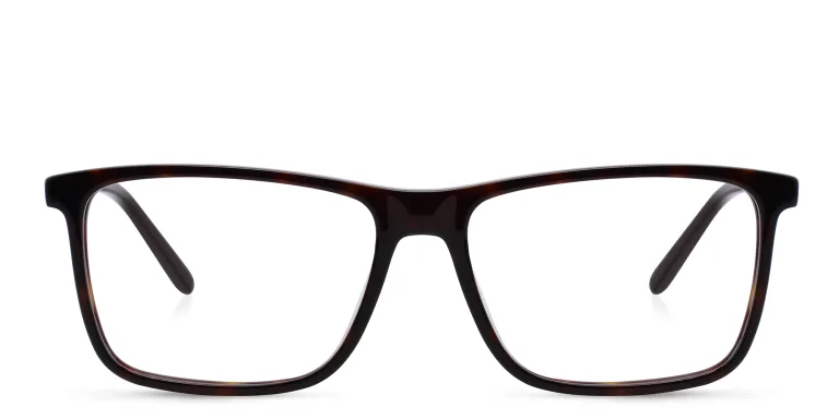 Shop EYE'M Kids Rectangle Eyeglasses in Havana online.