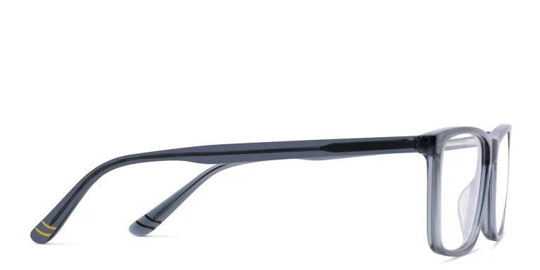 Shop EYE'M Kids Rectangle Eyeglasses in Grey online.