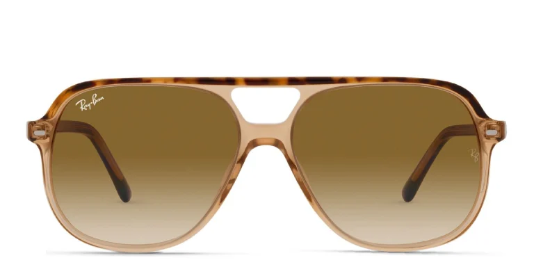 Shop Ray-Ban Bill Unisex Square Sunglasses in Havana online.
