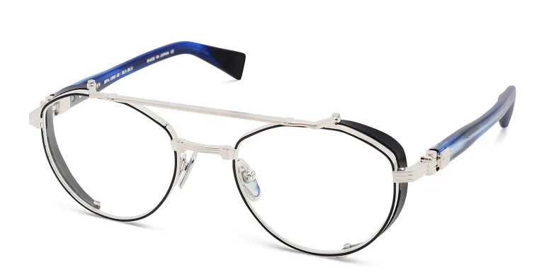 تسوق نظارة طبية "بريجاد" بإطار دائري للجنسين بالمان بلون رمادي أونلاين.