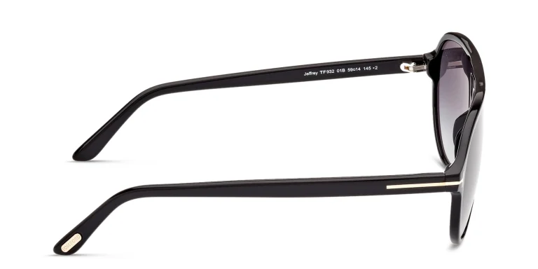 Shop TOM FORD Pilot Sunglasses in Black online.