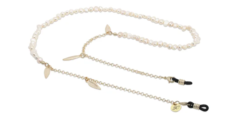 Shop Sunny Cords Stainless Steel Glasses Chain in Gold online.