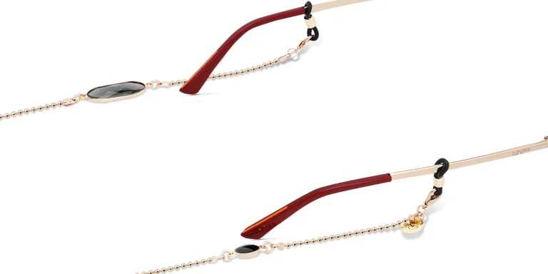 Shop Sunny Cords Stainless Steel Glasses Chain in Gold online.