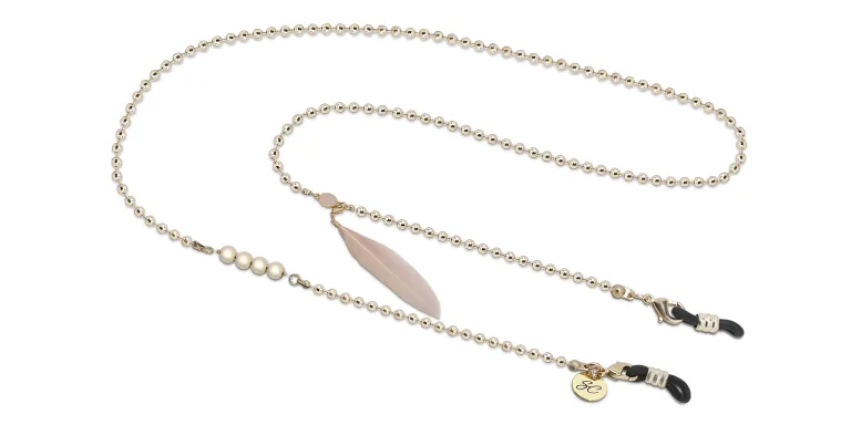 Shop Sunny Cords Stainless Steel Glasses Chain in Gold online.