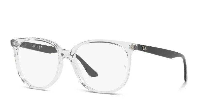 Shop Ray-Ban Square Eyeglasses in Clear online.
