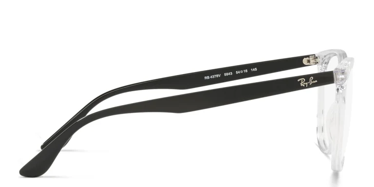 Shop Ray-Ban Square Eyeglasses in Clear online.