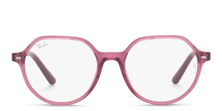 Shop Ray-Ban Junior Thalia Kids Irregular Eyeglasses in Pink online.