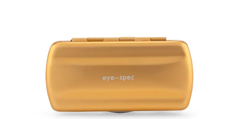 Shop EYE-SPEC Eye-Look Folding Unisex Ready Readers in Gold online.