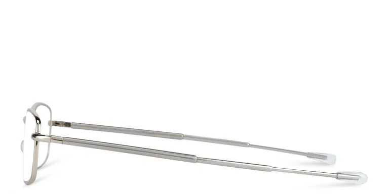 Shop EYE-SPEC Wright Folding Unisex Ready Readers in Silver online.