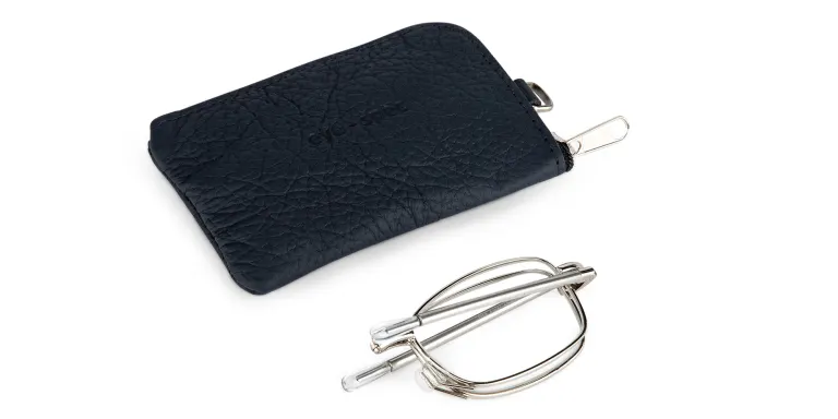 Shop EYE-SPEC Wright Folding Unisex Ready Readers in Silver online.