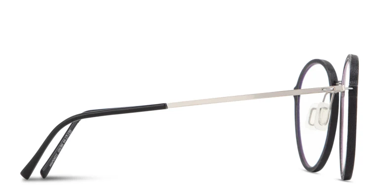 Shop MONOGRAM Unisex Panthos Eyeglasses in Black online.