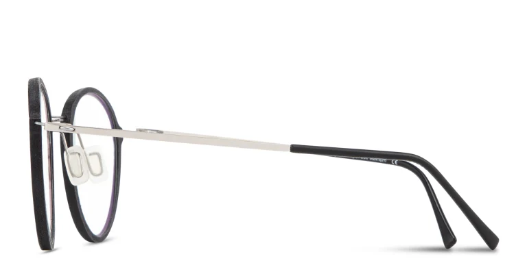 Shop MONOGRAM Unisex Panthos Eyeglasses in Black online.