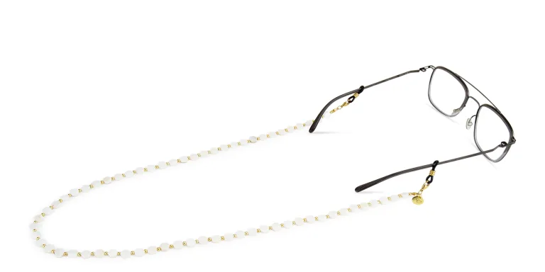 Shop Sunny Cords Stainless Steel Glasses Chain in Gold online.