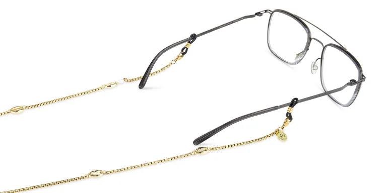 Shop Sunny Cords Chloe Glasses Chain in Gold online.