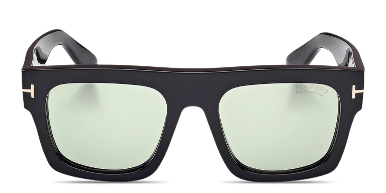 تسوق Fausto Photochromatic Square Sunglasses توم فورد بلون Black أونلاين.