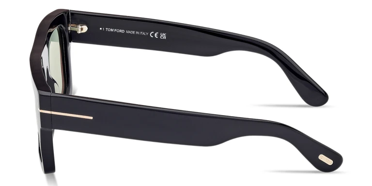 تسوق Fausto Photochromatic Square Sunglasses توم فورد بلون Black أونلاين.