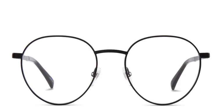 Shop EYE'M Round Eyeglasses in Black online.