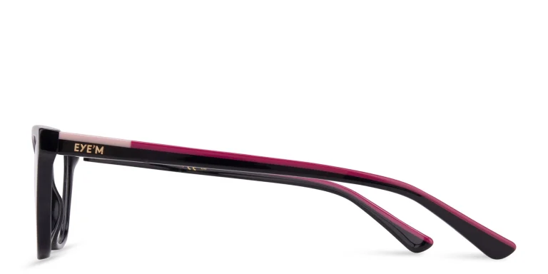 Shop EYE'M Cat-Eye Eyeglasses in Black online.