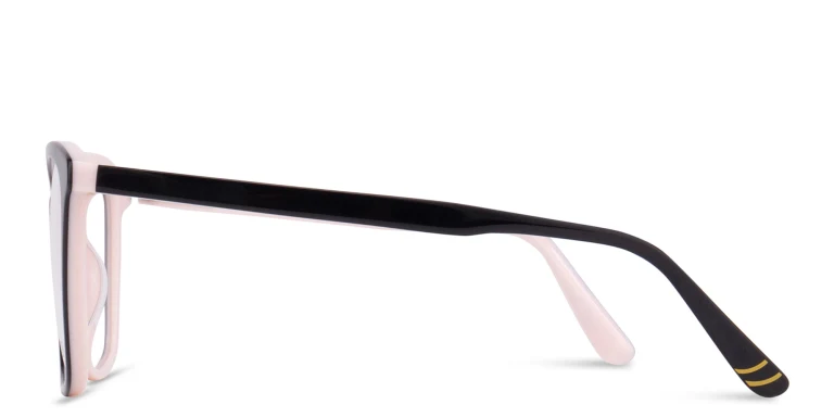 Shop EYE'M Kids Square Eyeglasses in Black online.