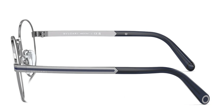 تسوق نظارات طبية دائرية بولغري بلون رصاصي أونلاين.