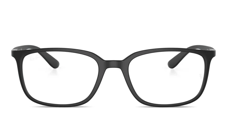 Shop Ray-Ban Optics Unisex Pillow Eyeglasses in Black online.