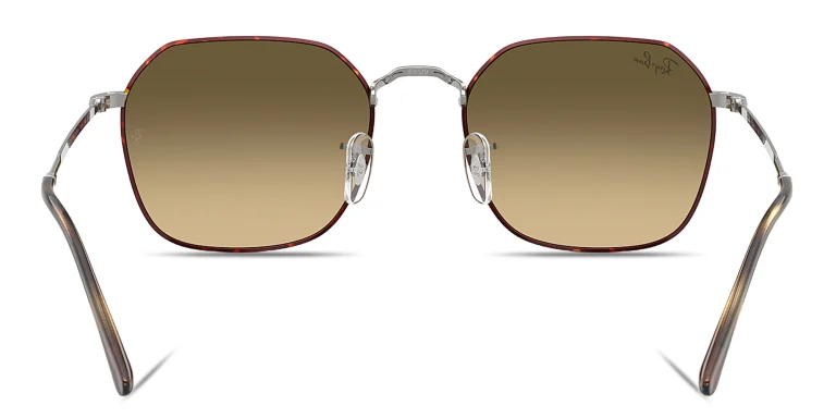 Shop Ray-Ban Jim Unisex Irregular Sunglasses in Havana online.