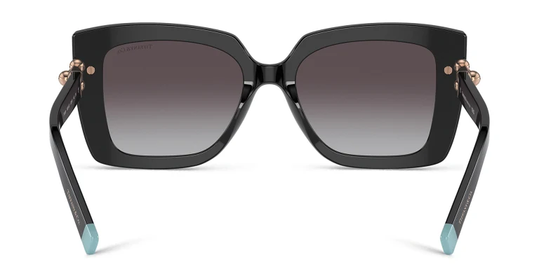 Shop TIFFANY HardWear Butterfly Sunglasses in Black online.