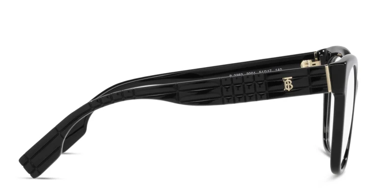Shop BURBERRY Cat-Eye Eyeglasses in Black online.