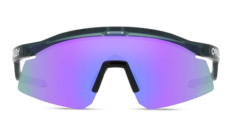 Shop Oakley Hydra Half-Rim Mask Sunglasses in Black online.
