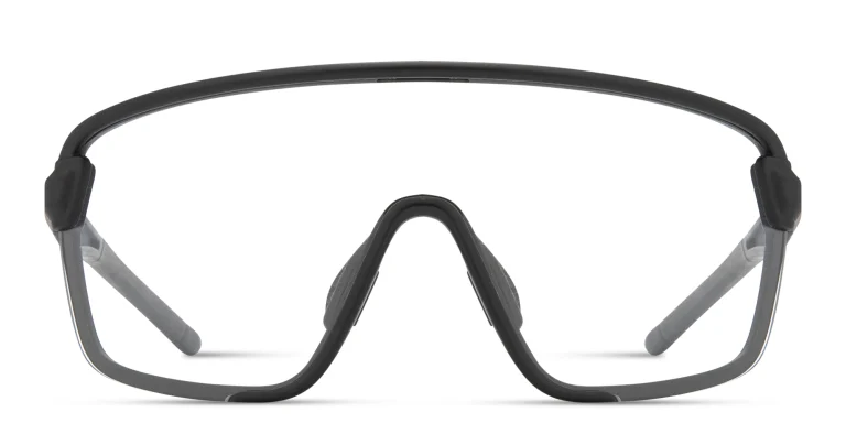 Shop SMITH Unisex Wide Irregular Sunglasses in Black online.