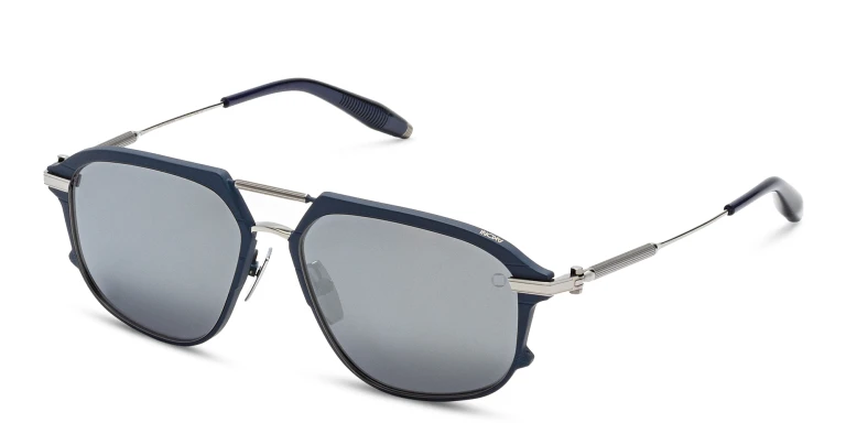Shop AKONI Aviator Sunglasses in Black online.