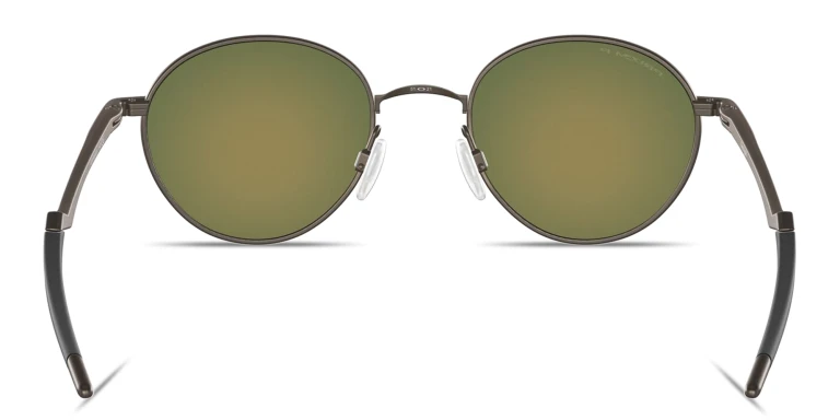 Shop Oakley Terrigal Round Sunglasses in Silver online.