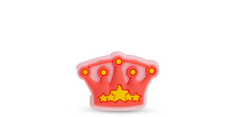 Shop BLINX Kids Rubber Smile Charm in Orange online.
