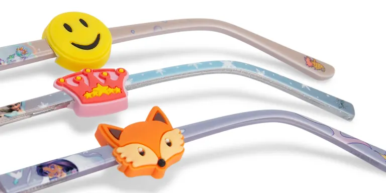 Shop BLINX Kids Rubber Smile Charm in Orange online.