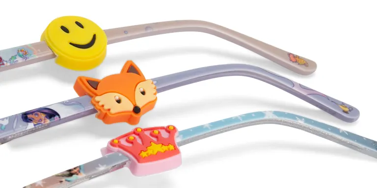 Shop BLINX Kids Rubber Fox Charm in Brown online.