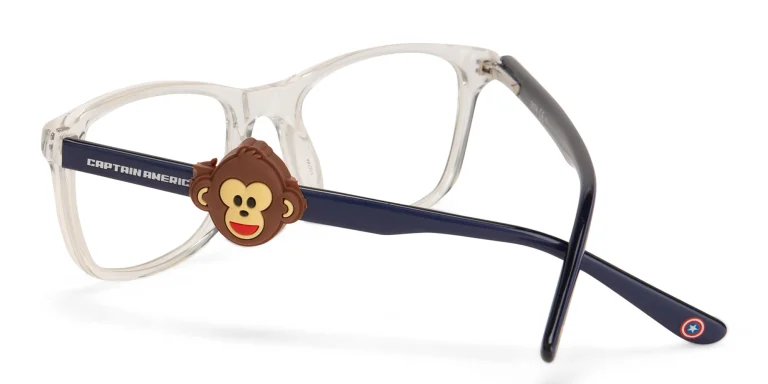 Shop BLINX Kids Rubber Monkey Charm in Brown online.
